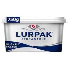 Sweet & Savoury Spreads Lurpak Slightly Salted Spreadable Blend of Butter and Rapeseed Oil 750g 1pack