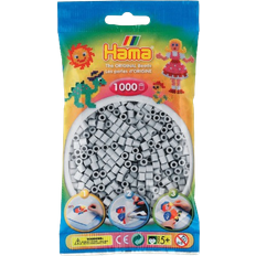 Leker Hama Midi Beads Light Grey 1000pcs