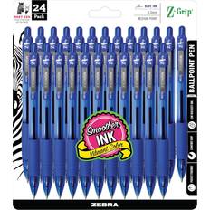 Zebra Z Grip Ballpoint Pen Blue 1mm 24pcs