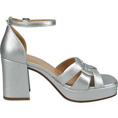 Läderimitation Sandaletter Bagatt Cesena - Silver