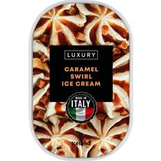 Best Ice Cream Iceland Luxury Caramel Swirl Ice Cream 90cl 1pack