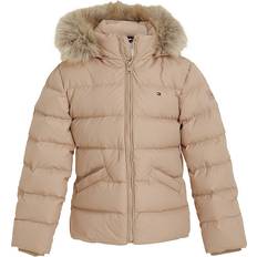 Tommy Hilfiger Giacca piumino Giubbotti Tommy Hilfiger Kid's Padded Fur Hood Jacket - Merino