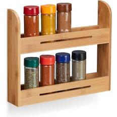 Spice Racks Relaxdays Bamboo Spice Rack