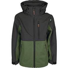 Girls - Green Shell Outerwear Lindberg Kid's Explorer Jacket - Green (3073-10)