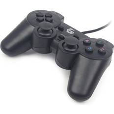 JPD-UDV-01 USB Dual Vibration Gamepad - Black