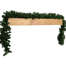 Premier Garland Plain Green Christmas Decoration 270x25cm