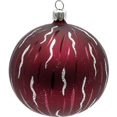 Thuringian Set Of 3 Silver Crown Christmas Decoration 3pcs