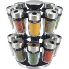 16 Jar Herb And Spice Carousel