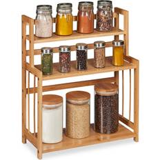 Bamboo 3-Tier Spice Rack