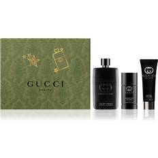 Gucci guilty gift set Gucci Guilty Pour Homme Gift Set EdP 90ml + Deo Stick 75ml + Shower Gel 50ml