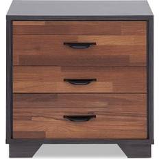 Acme Furniture Eloy Nightstand Dark Walnut Bedside Table 16x20"