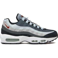 Hombre - Nike Air Max 95 Zapatillas Nike Air Max 95 M - Wolf Grey/Black/Blue Tint/Rugged Orange