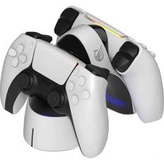 Playstation controller charging KMD PS5 Dualsense Charging Station - White