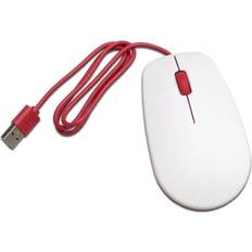 Blanc - Droit Souris d'ordinateur Raspberry Pi Souris Rouge 3 Boutons