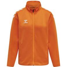 Hummel Jackets Children's Clothing Hummel Kid's Core XK Poly Zip Sweat - Orange Tiger (212652-5190)