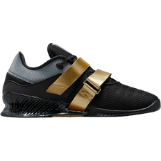 Laced - Unisex Gym & Training Shoes Nike Romaleos 4 - Black/Metallic Gold/White