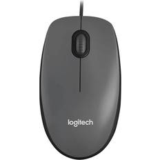 Computer-Mäuse Logitech M100 Kabelgebunden Maus Schwarz