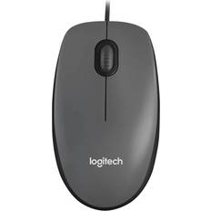 Economico Mouse Standard Logitech M100 Mouse Cablato Ottico Nero 3 Tasti 1000 DPI