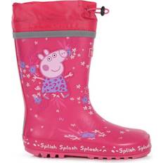 Rosa Gummistøvler Regatta Kid's Splash Peppa Pig Tropical Wellington - Pink Fusion