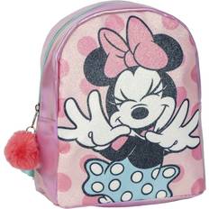 Minnie Mouse Casual Backpack Pink 19 x 23 x 8 cm