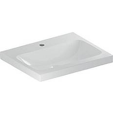 Lavabos de baño Geberit iCon Light Aufsatzwaschtisch 60 cm x 48 cm Mit Hahnloch 501847