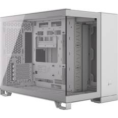 Case per Computer Corsair 2500X Micro ATX Dual Chamber PC Case Tempered Glass Front Panels 9x 120mm 3x Radiator Mounting Positions