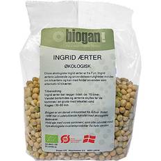 Biogan INGRID ÆRTER 500g ØKO