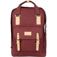 Doughnut Reborn Macaroon Large Backpack dark red