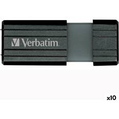 Verbatim USB stick PinStripe Black 32 GB