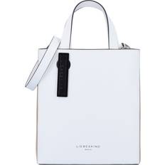 Liebeskind Paper Bag Carte Bi Color S Handbag - Off White