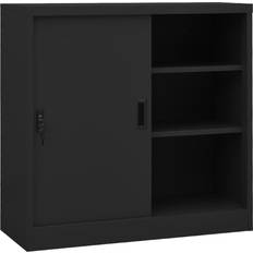 Porte Scorrevoli Armadi vidaXL 335953 Anthracite Armadio 90x90cm