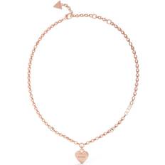 Guess Ladies Falling in Love Necklace UBN02230RG