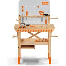 Stihl Juguetes Stihl Banco de trabajo de madera para niños