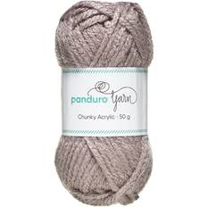 Garn & Håndarbejdsudstyr Panduro Garn Chunky Acrylic 50 g grå