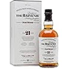 Beer & Spirits The Balvenie Portwood Single Malt Scotch Whisky 21 Jahre mit Geschenkverpackung 70 cl