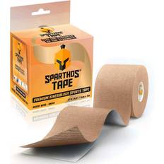 Kinesiology Tape Sparthos Sparthos Kinesiology Tape Incredible Support for Pro Athletic Sports and Recovery Free Kinesio Taping Guide! Breast Waterproof Tex Rock Bra Gold Lift Tapes Uncut Beige