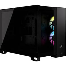 Corsair 2500X RGB Tempered Glass Micro Dual Chamber PC Case