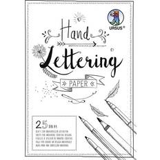 Hobbymaterial URSUS Handlettering Paper, DIN A4, weiß