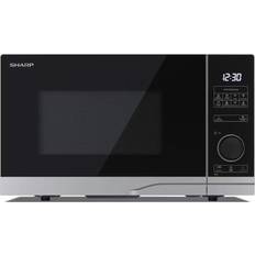 Mikrobølgeovne Sharp YC-PS234AE-S Mikroovn Sølv, Sort