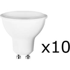 Forever Light LED-lampa GU10 1W 230V 3000K 10-pack, Varmvitt