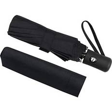 Umbrellas Vicloon Travel Umbrella, Folding Umbrella, 8 Ribs Compact Windproof Umbrella, Auto Open/Close, Sturdy Reinforced Canopy Automatic Portable Umbrella