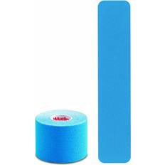 Kinesiology Tape Mueller Kinesiology Tape Precut I-Strip Roll 20 strips Blue