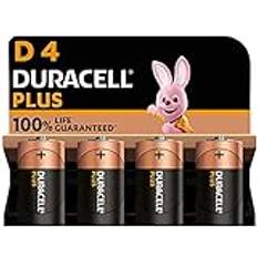 Duracell Plus D Batteries 4 Pack