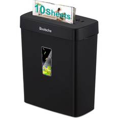 Shredders Woolsche Paper Shredder, 10-Sheet Cross Cut with 3.43-Gallon Basket, P-4 Security Level,3-Mode Design Shred CD and Credit Card, Durable&Fast with Jam Proof System, Woolsche Paper Shredder for Home Office ETL