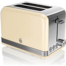 Toasters Swan 2 Slice Retro Cream