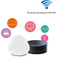 Smarta styrenheter Tomtop Jms WiFi-IR Fjärrkontroll IR Control Hub Wi-Fi 2,4 GHz Aktiverad Infraröd Universalfjärrkontroll För Luft