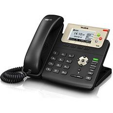 Yealink T23G IP Phone, 3 Lines. 2.8-Inch Graphical LCD. Dual-Port 10/100 Ethernet, 802.3af PoE, Power Adapter Not Included SIP-T23G