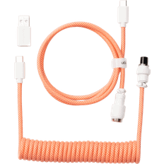 Keychron Coiled Aviator Cable Orange