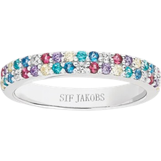 Sif jakobs corte due Sif Jakobs Corte Due Ring - Silver/Multicolour