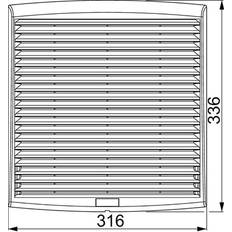 Emhætter Schneider Electric Ventilator Filter 850m3/t 115vac